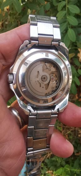 Vtg.Seiko Sports 4R36 Auto Japan Men's Decura แด็กคูรา แห้ง แห้ง  ใช้มือเดียวออกห้าง  หน้าปัดตัวเรือนมีรอยใช้งาน ผ่านสมรภูมิ คลาสสิค ตัวสะสม รูปที่ 8