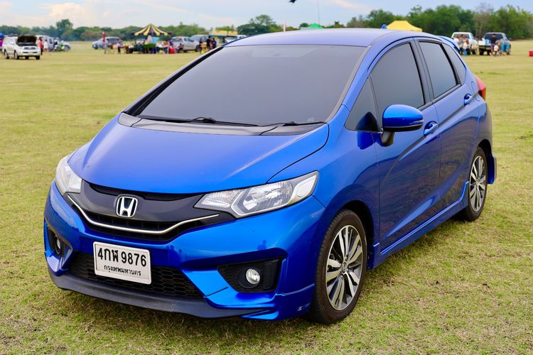 รถ Honda Jazz 1.5 SV สี น้ำเงิน