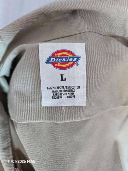 DICKIES SHORT SLEEVE WORK SHIRT (ICON WORK SHIRT) เสื้อเชิ้ต ผู้ชาย รูปที่ 8
