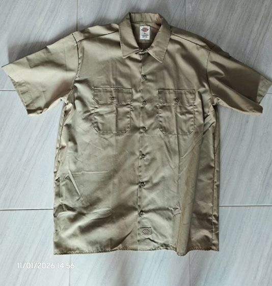 DICKIES SHORT SLEEVE WORK SHIRT (ICON WORK SHIRT) เสื้อเชิ้ต ผู้ชาย รูปที่ 3