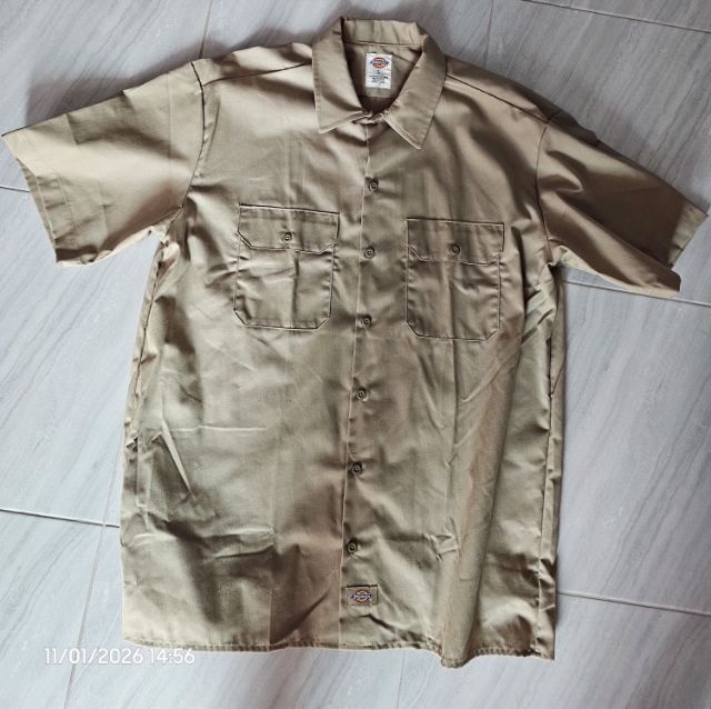 เนื้อ EU 40 แขนสั้น อื่นๆ DICKIES SHORT SLEEVE WORK SHIRT (ICON WORK SHIRT) เสื้อเชิ้ต ผู้ชาย