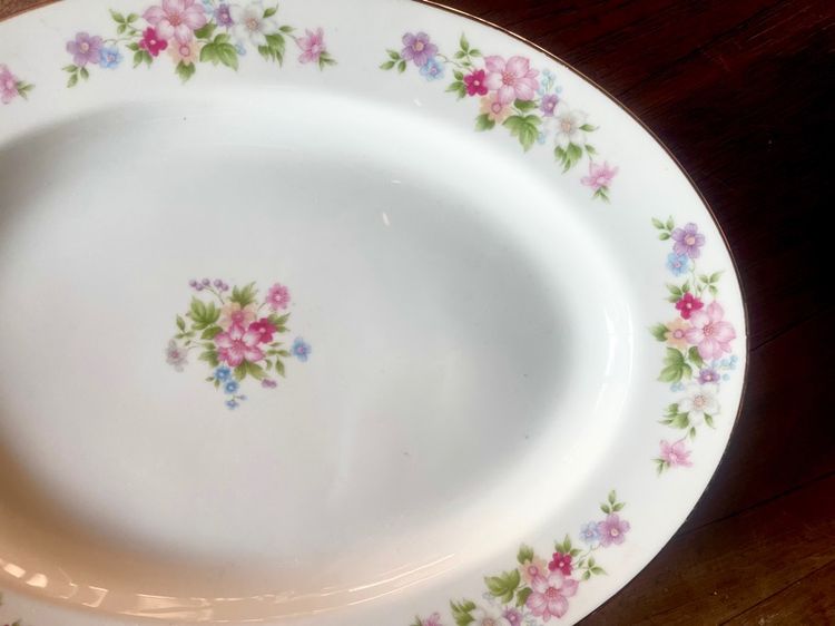 จานใส่ปลา ทรงรี รูปที่ 4