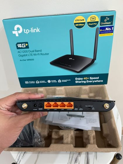 (ใหม่) TP-LINK 4G Router Archer MR600 สภาพมือหนึ่ง ไม่ผ่านการใช้งาน รูปที่ 4