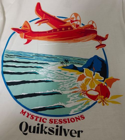 เสื้อยืด Quiksilver เบอร์ M รูปที่ 2