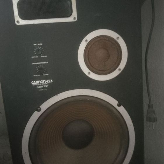 ลำโพงCannon-TLS 1232 TRANSLINEAR SYSTEM correva รูปที่ 2