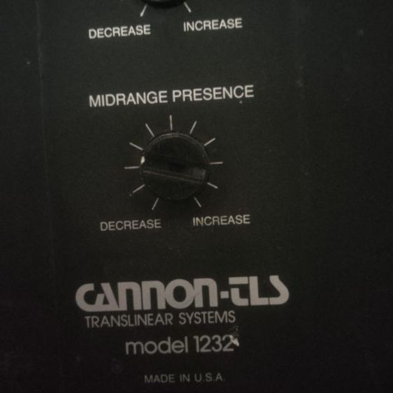 ลำโพงCannon-TLS 1232 TRANSLINEAR SYSTEM correva