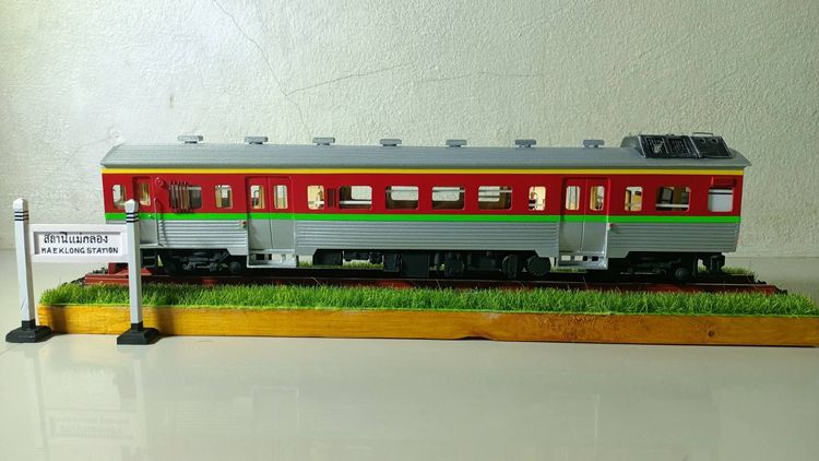โมเดลรถไฟไทย สายแม่กลอง งานแฮนด์เมด รูปที่ 2