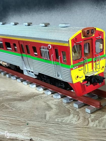 โมเดลรถไฟไทย สายแม่กลอง งานแฮนด์เมด รูปที่ 6