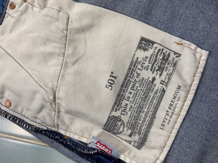Levi’s 501 W32 L32 รูปที่ 9