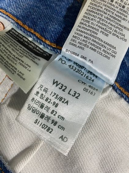 Levi’s 501 W32 L32 รูปที่ 6