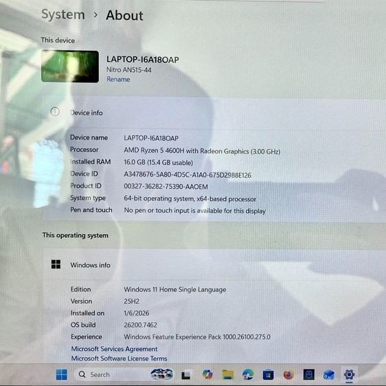 Notebook acer Nitro 5 รูปที่ 8