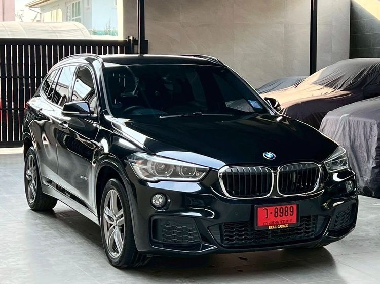 BMW X1 2017 2.0 sDrive18d M Sport Utility-car ดีเซล ไม่ติดแก๊ส เกียร์อัตโนมัติ ดำ รูปที่ 2