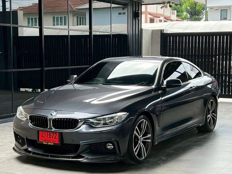 รถ BMW Series 4 420i สี เทา