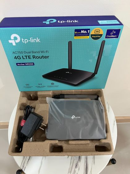 อุปกรณ์เครือข่าย (ใหม่) TP-Link Archer MR202 AC750 Router สภาพมือหนึ่ง ยังไม่ได้ใช้งาน
