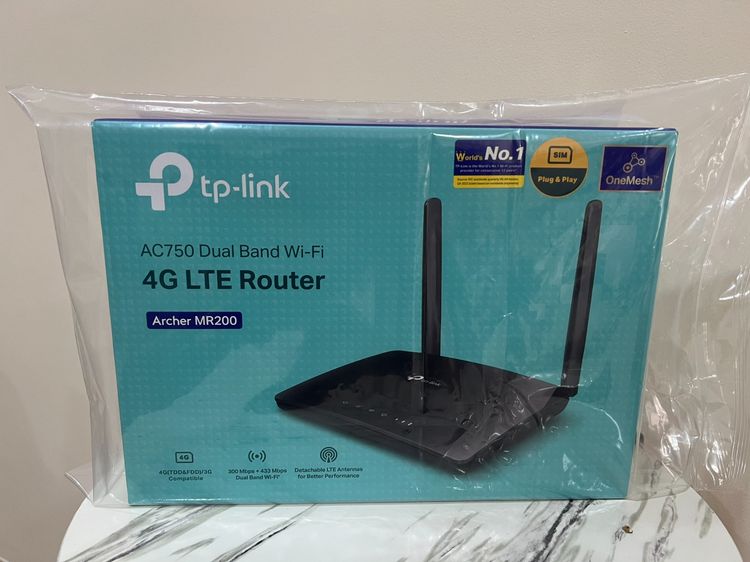 (ใหม่) TP-Link Archer MR202 AC750 Router สภาพมือหนึ่ง ยังไม่ได้ใช้งาน รูปที่ 2