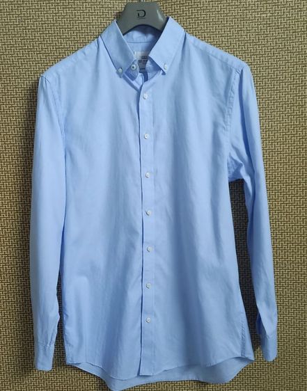 ฟ้า แขนยาว เสื้อเชิ้ต เสื้อเชิร์ต Ben Sherman