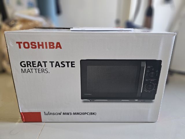 ขายไมโครเวฟยังไม่ได้ใช้ Toshiba MW3-MM20PC