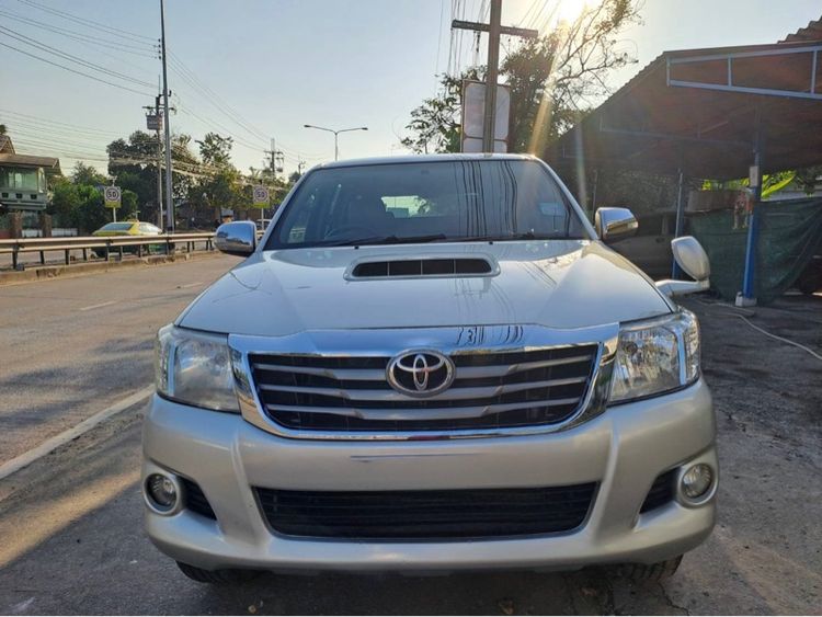 Toyota Hilux Vigo Champ 2012 Double Cab 3.0 G 4WD Pickup ดีเซล เกียร์อัตโนมัติ เทา รูปที่ 2
