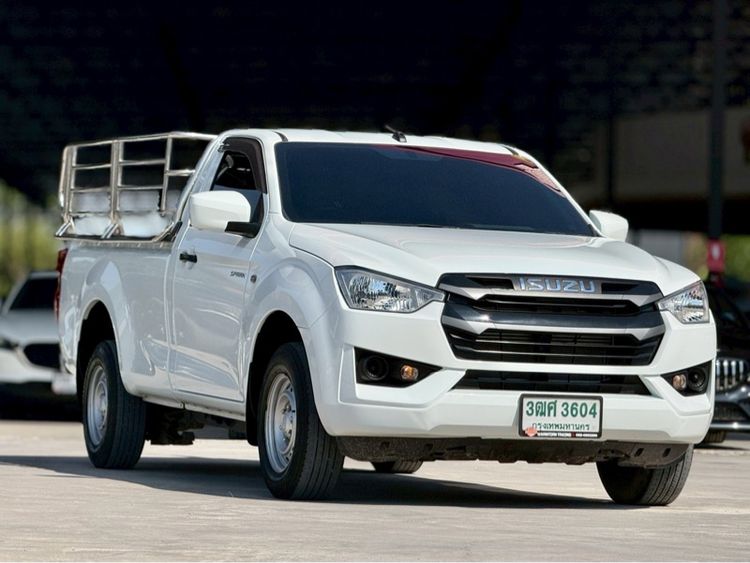 Isuzu D-MAX 2023 1.9 S Pickup ดีเซล ไม่ติดแก๊ส เกียร์ธรรมดา ขาว รูปที่ 3