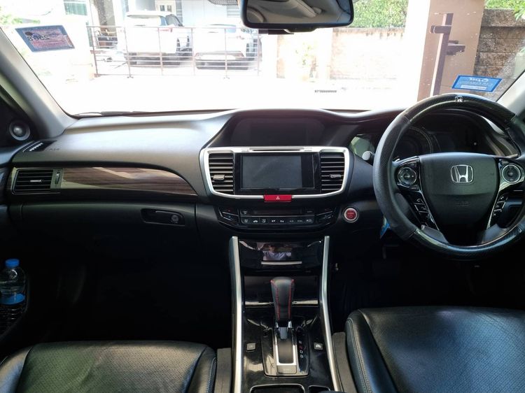 Honda Accord 2016 2.0 Hybrid Sedan ไฮบริด ไม่ติดแก๊ส เกียร์อัตโนมัติ เทา รูปที่ 4