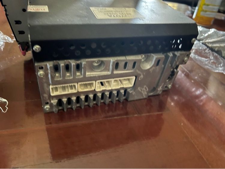 ชุดวิทยุเดิมพร้อมกรอบ toyota yaris