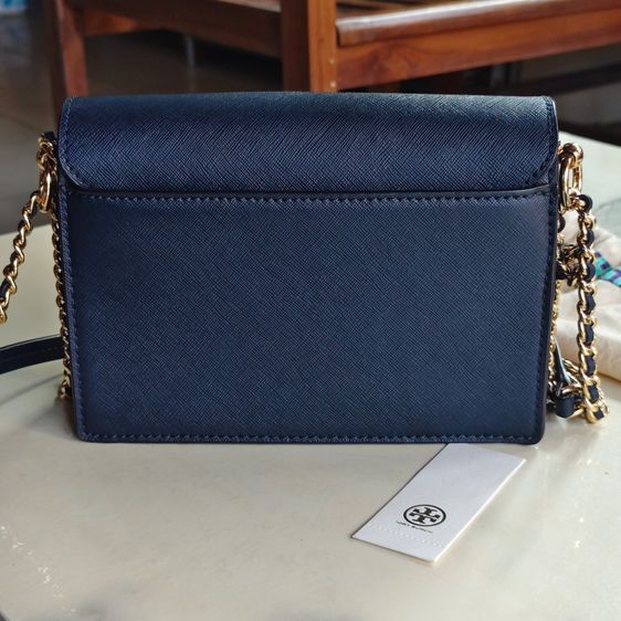 กระเป๋าสะพาย Tory Burch แท้ มือสอง สภาพดี สีกรมท่า รูปที่ 5