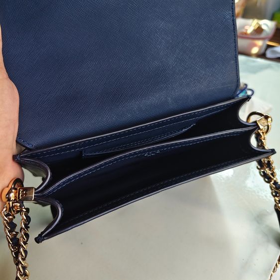 กระเป๋าสะพาย Tory Burch แท้ มือสอง สภาพดี สีกรมท่า รูปที่ 3