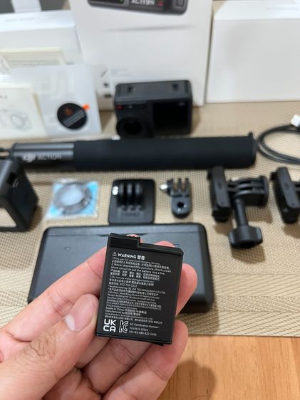 (แถม 128 GB) DJI Osmo Action 4 Adventure Combo สภาพมือใหม่ ไม่ผ่านการใช้งาน รูปที่ 12