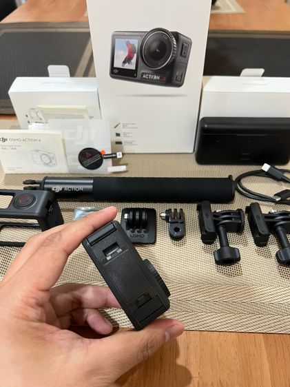 (แถม 128 GB) DJI Osmo Action 4 Adventure Combo สภาพมือใหม่ ไม่ผ่านการใช้งาน รูปที่ 9