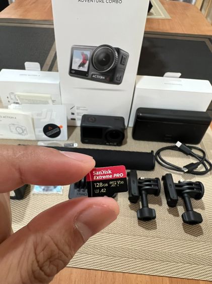 (แถม 128 GB) DJI Osmo Action 4 Adventure Combo สภาพมือใหม่ ไม่ผ่านการใช้งาน รูปที่ 14