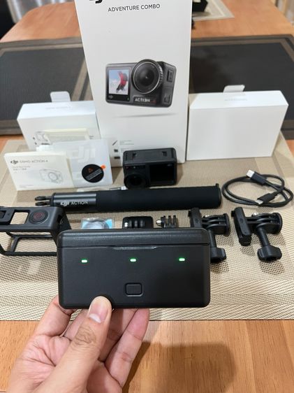 (แถม 128 GB) DJI Osmo Action 4 Adventure Combo สภาพมือใหม่ ไม่ผ่านการใช้งาน รูปที่ 10