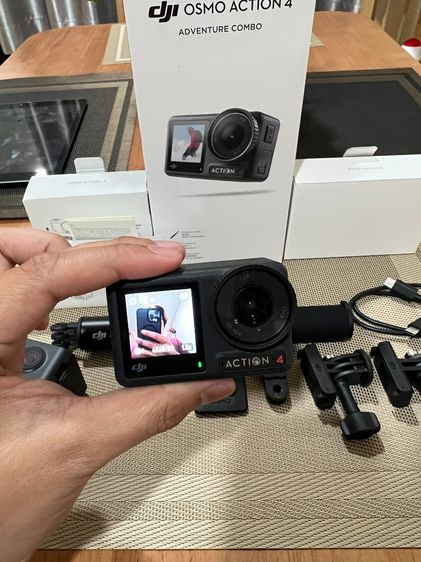 (แถม 128 GB) DJI Osmo Action 4 Adventure Combo สภาพมือใหม่ ไม่ผ่านการใช้งาน รูปที่ 4