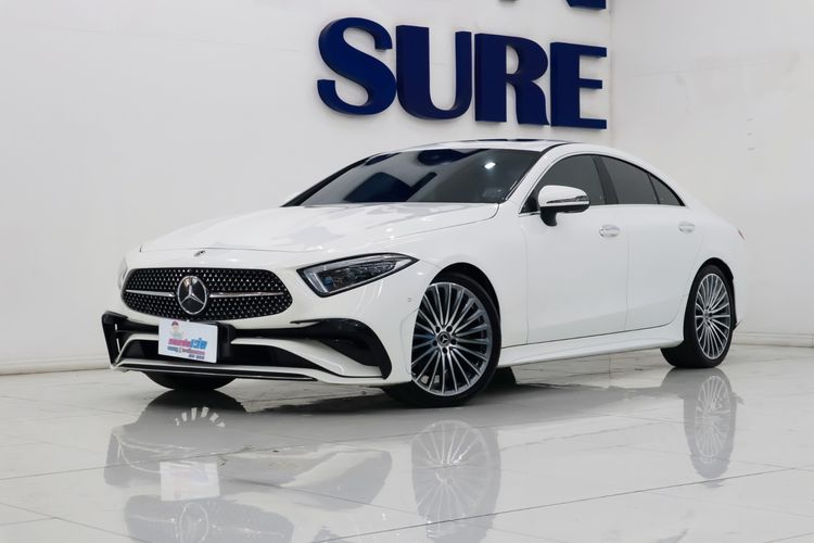 รถ Mercedes-Benz CLS-Class CLS220 D AMG สี ขาว