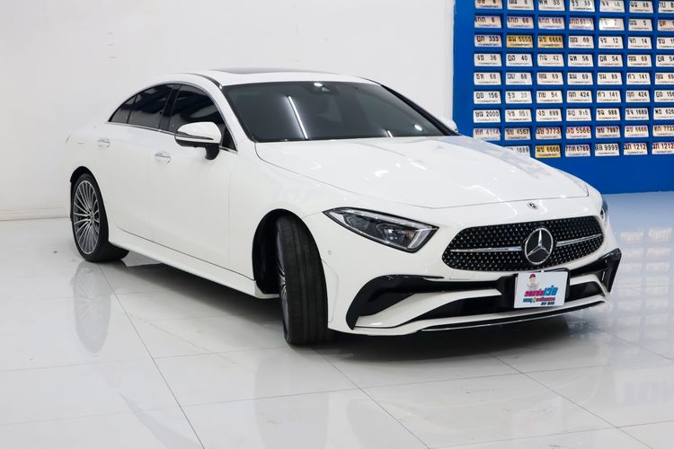 Mercedes-Benz CLS-Class 2023 CLS220 D AMG Sedan ดีเซล ไม่ติดแก๊ส เกียร์อัตโนมัติ ขาว รูปที่ 3
