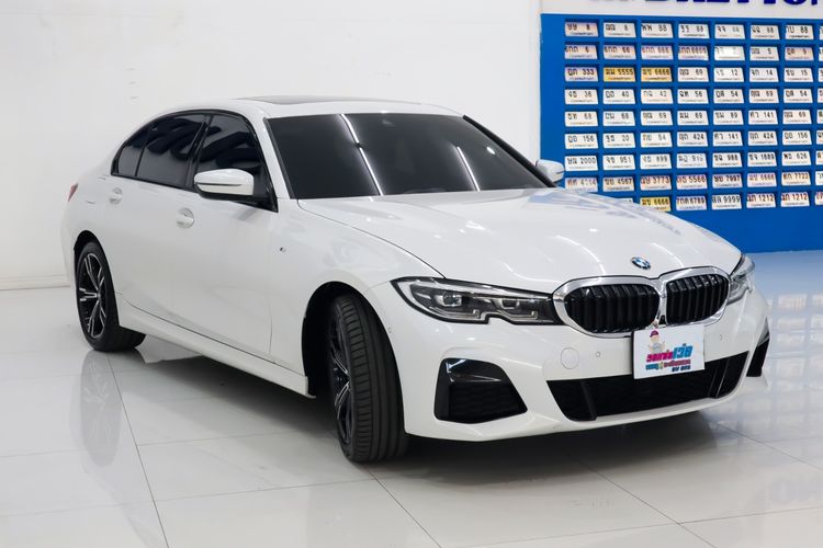 BMW Series 3 2022 320Li Sedan เบนซิน ไม่ติดแก๊ส เกียร์อัตโนมัติ ขาว รูปที่ 4