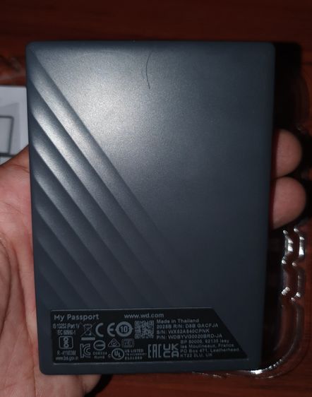Hdd external WD My Passport 2TB สีแดง มือสอง รูปที่ 3