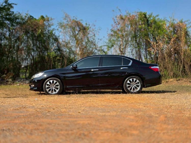 Honda Accord 2014 2.4 EL NAVI Sedan เบนซิน ไม่ติดแก๊ส เกียร์อัตโนมัติ ดำ รูปที่ 3