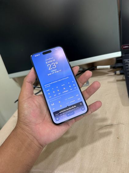 iPhone 15 Pro Max 256GB Black Titanium โดยรวมสวยเดิมๆ แบตเยอะ รับเทิร์นทุกรุ่นสอบถามได้ครับ รูปที่ 2