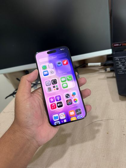 iPhone 15 Pro Max 256GB Black Titanium โดยรวมสวยเดิมๆ แบตเยอะ รับเทิร์นทุกรุ่นสอบถามได้ครับ รูปที่ 3