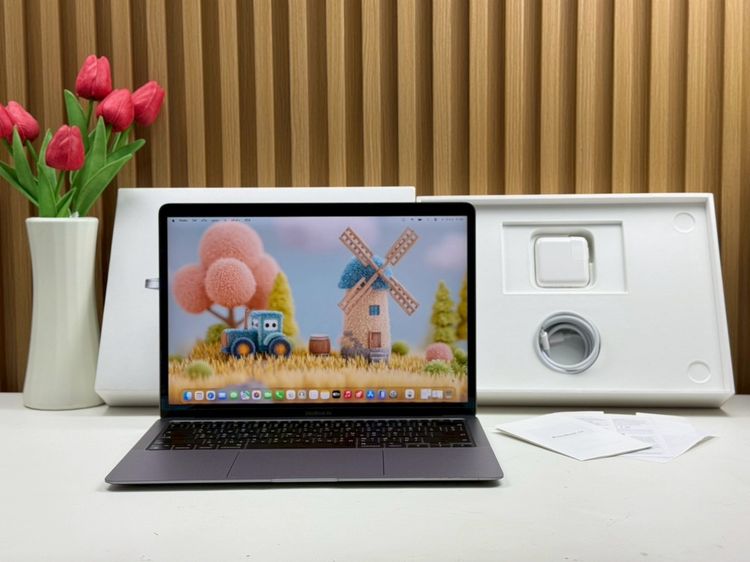 Apple แมค โอเอส 8 กิกะไบต์ อื่นๆ ไม่ใช่ MacBook Air 13-inch M1,2020 Ram8GB SSD256GB SpaceGray
