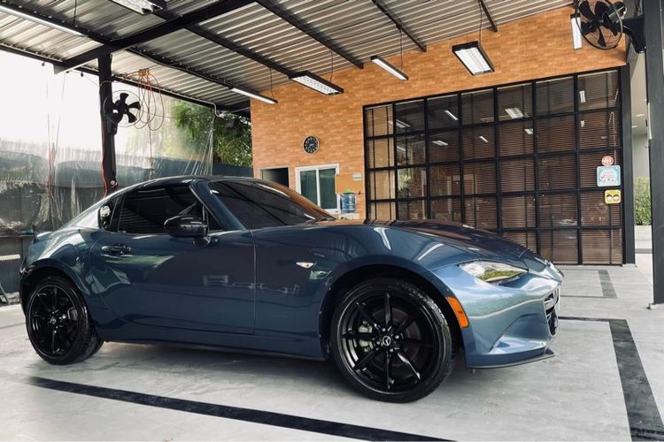 Mazda MX-5 2018 2.0 เบนซิน เกียร์อัตโนมัติ น้ำเงิน รูปที่ 4