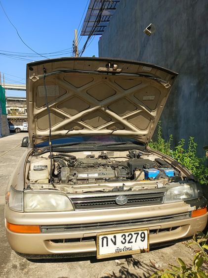 Toyota Corolla 1996 1.6 GLi Sedan เบนซิน ไม่ติดแก๊ส เกียร์ธรรมดา น้ำตาล รูปที่ 3