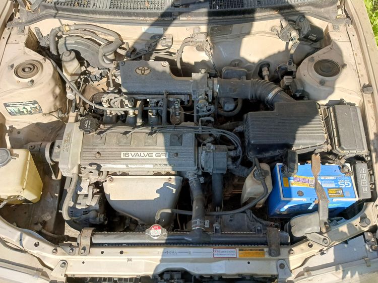 Toyota Corolla 1996 1.6 GLi Sedan เบนซิน ไม่ติดแก๊ส เกียร์ธรรมดา น้ำตาล รูปที่ 4