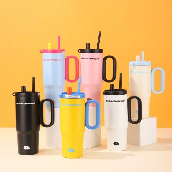 แก้วเก็บความเย็น,ร้อน พร้อมพวงกุญแจห้อยประดับ รูปที่ 3