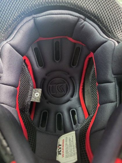 Vาย หมวกกันน๊อค  ทรงวิบาก มือ1  KYT Skyhawk  Jarvis Signature Edition  ไซส์ M  ครับ   น้ำหนักประมาณ 1100 ± 50 กรัม  รูปที่ 7