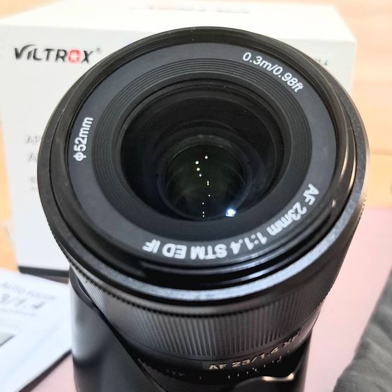 ขายเลนส์ Viltrox AF 23 mm F1.4 Fuji สภาพใหม่ รูปที่ 2