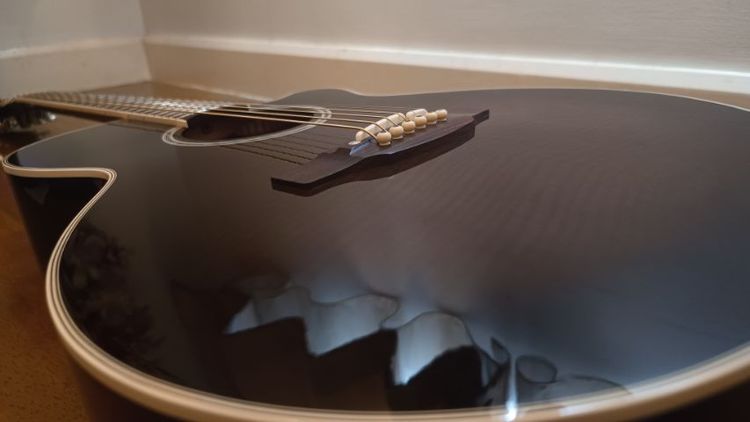 กีตาร์โปร่งไฟฟ้า Takamine PTU121C GBB ปี 2019 รูปที่ 10
