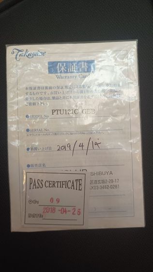 กีตาร์โปร่งไฟฟ้า Takamine PTU121C GBB ปี 2019 รูปที่ 12