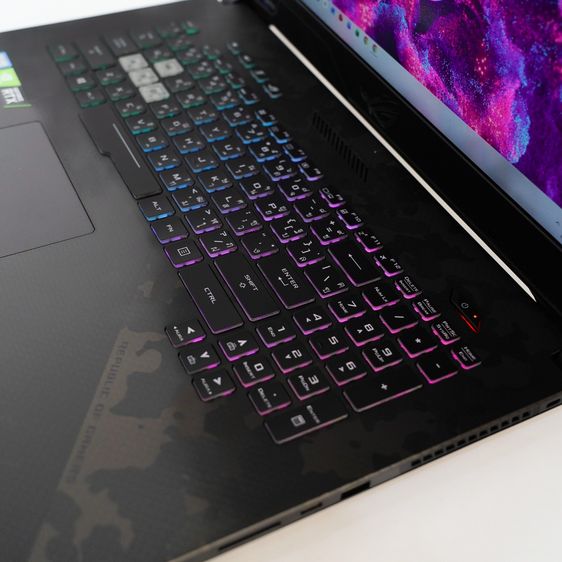 ASUS ROG Strix Scar II GL704GV-EV048T i7-8750H RTX 2060 6GB  RAM 24GB SSD 512GB 17.3” 144Hz รูปที่ 7