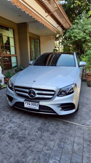 Mercedes-Benz E-Class 2018 E350 AMG Sedan ปลั๊กอินไฮบริด (PHEV) ไม่ติดแก๊ส เกียร์อัตโนมัติ บรอนซ์เงิน รูปที่ 2